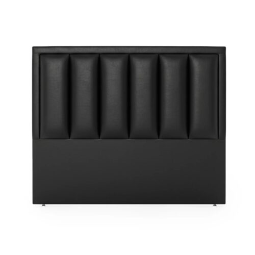 Verona höfuðgafl 180 PU svart leður