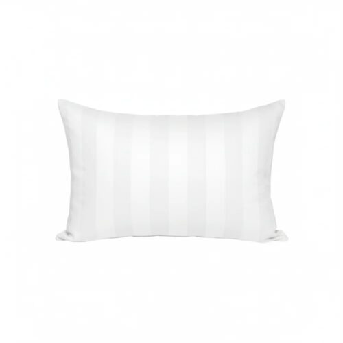 Dorma Home koddaver satín 50x70 hvít striped