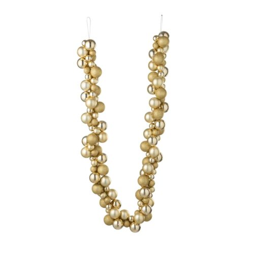 Jolipa lengja m/jólakúlum 160cm gyllt