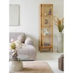 House Nordic Hou blómavasi beige 78,5cm - Image 5