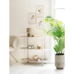 House Nordic Hou blómavasi beige lítill - Image 4