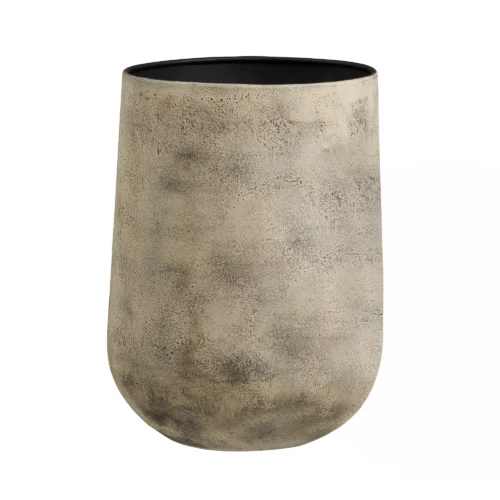 House Nordic Hou blómavasi beige stór