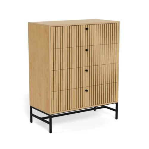 Albany kommóða eik 4 skúffur