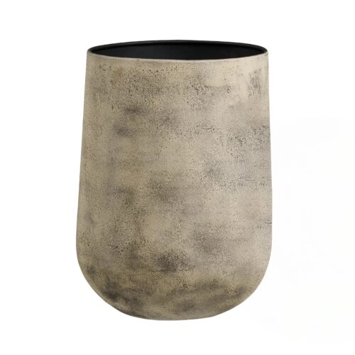 House Nordic Hou blómavasi beige stór