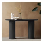 Nola console borð svört eik 130cm - Image 4