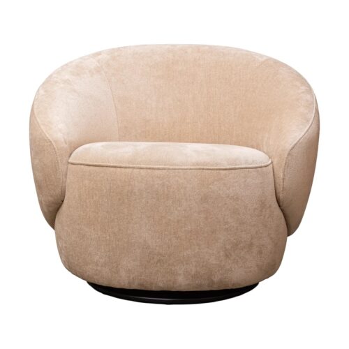 Everett hægindastóll á snúningi Judy beige