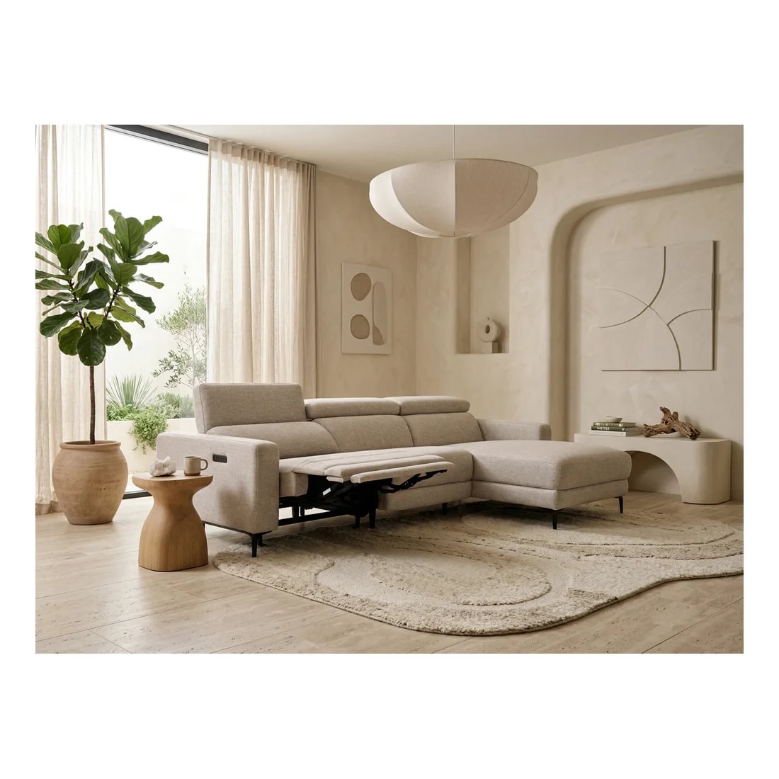 Phoenix tungusófi hægri m/rafmagni Nathan Ginger - Image 7