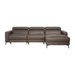 Phoenix tungusófi hægri m/rafmagni Splash Chocolate – mynd 2