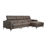 Phoenix tungusófi hægri m/rafmagni Splash Chocolate – mynd 8