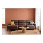 Phoenix tungusófi vinstri m/rafmagni Splash Chocolate – mynd 2