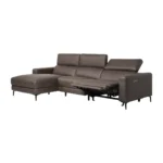 Phoenix tungusófi vinstri m/rafmagni Splash Chocolate – mynd 5