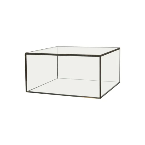 Speedtsberg glerbox svart 25x25x13cm