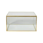 Speedtsberg glerbox gyllt 25x25x13cm - Image 2