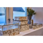 Speedtsberg glerbox gyllt 20x13x6cm - Image 2