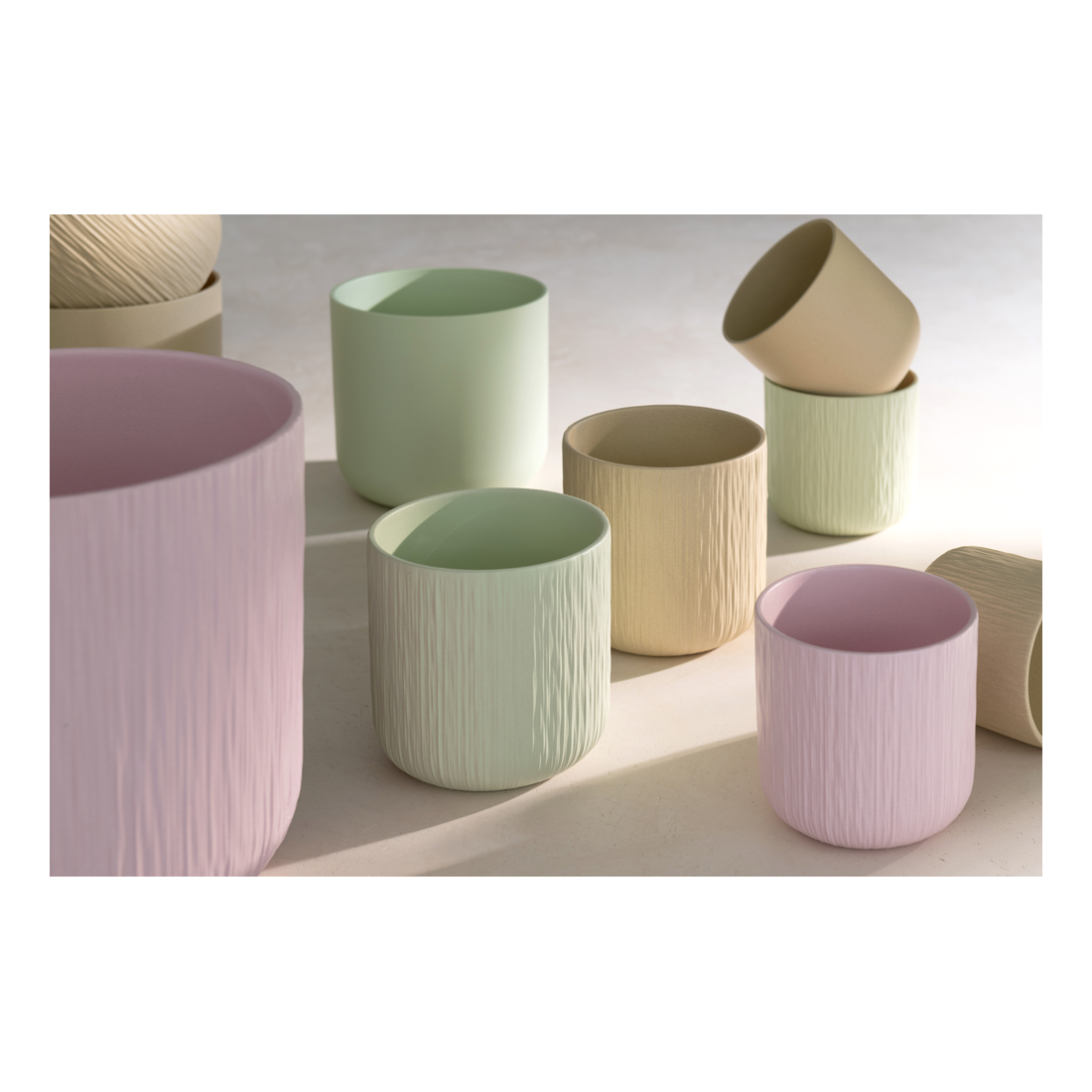 Jolipa Gen blómapottur 2 gerðir M beige - Image 2