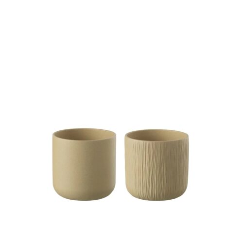 Jolipa Gen blómapottur 2 gerðir S beige