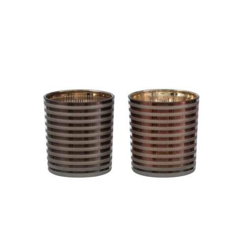 Jolipa Stripes kertastjaki 2 gerðir 8cm