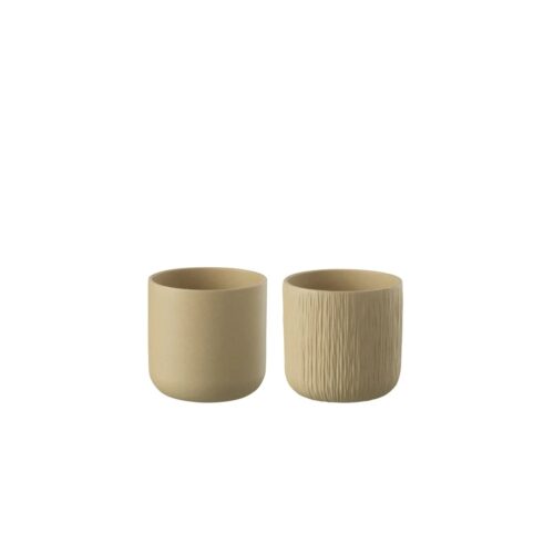 Jolipa Gen blómapottur 2 gerðir XS beige