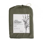 Kosy bambus rúmföt 200x220 Olive