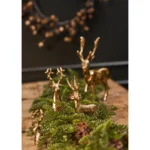 Speedtsberg Elgur gylltur H:16cm – mynd 2