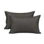 Kosy bambus koddaver 2 stk 50x70 cm Mocca
