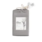 Kosy bambus koddaver 2 stk 50x70 cm grá – mynd 2
