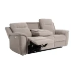 Tacoma sófi 3s rafmagns áklæði 4A beige - Image 2