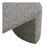 House Nordic Westport bekkur bouclé svart/hvítt – mynd 6