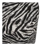 House Nordic Kimberley skammel m/zebra mynstri – mynd 4