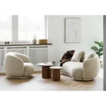 House Nordic Noli hliðarborð askur/keramik 40cm – mynd 6