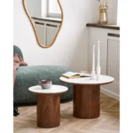 House Nordic Noli hliðarborð askur/keramik 40cm – mynd 7