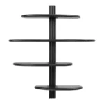 House Nordic Aliano vegghilla svört eik – mynd 4