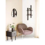 House Nordic Mostar vegghilla svört 86x38cm – mynd 4