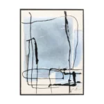 Kare Dust blue mynd 55x75cm