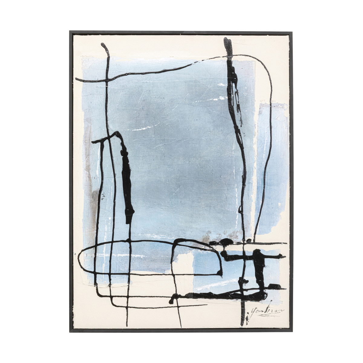 57845 Kare Dust blue mynd 55x75cm (1) Kare Dust blue mynd 55x75cm - Image 1