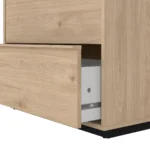 Hana kommóða m/3 skúffum ljós viður – mynd 9