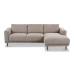 Portland tungusófi hægri Brego 34 beige