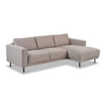 Portland tungusófi hægri Brego 34 beige – mynd 3