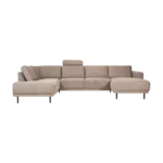Portland u-sófi OE vinstri Brego 34 beige – mynd 15