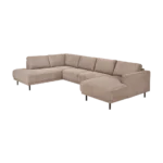 Portland u-sófi OE vinstri Brego 34 beige – mynd 12